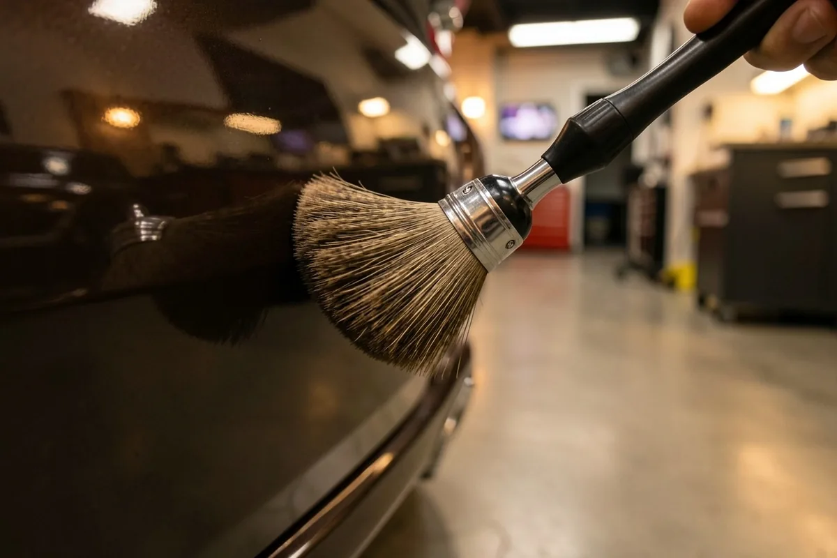 Detailing studio reflectie en precisie