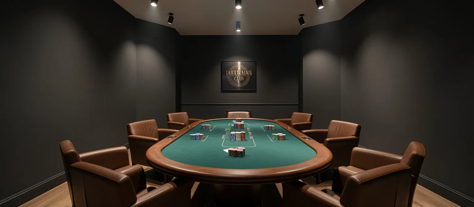 De exclusieve poker lounge van Merendal in Amsterdam