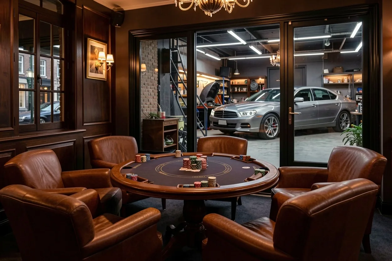De serene en tactische Merendal poker lounge