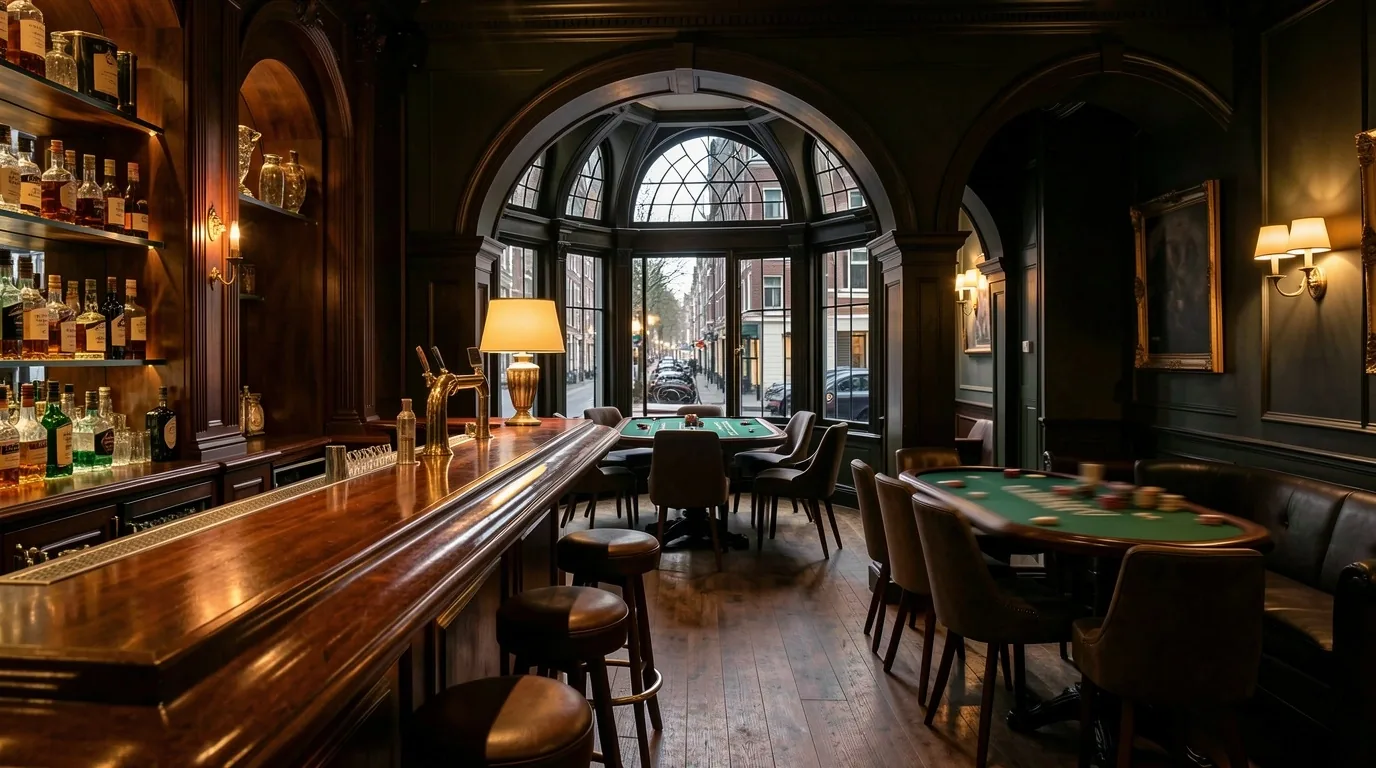 Merendal lounge en detailing omgeving aan de Prinsengracht